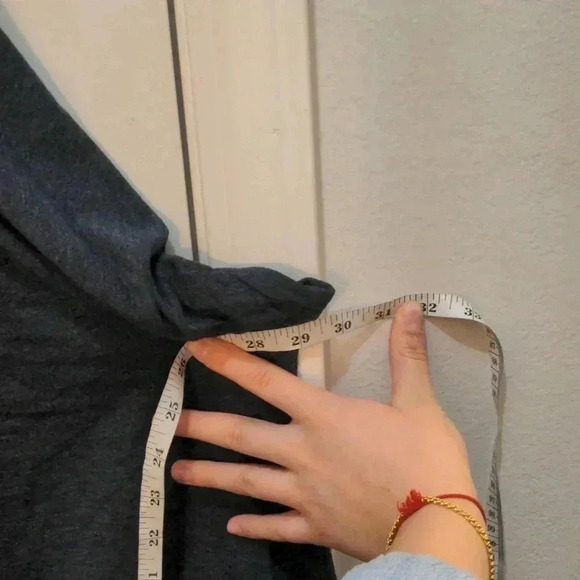 Lane Bryant Gray Crew Neck Banded Bottom Tshirt - Picture 8 of 9